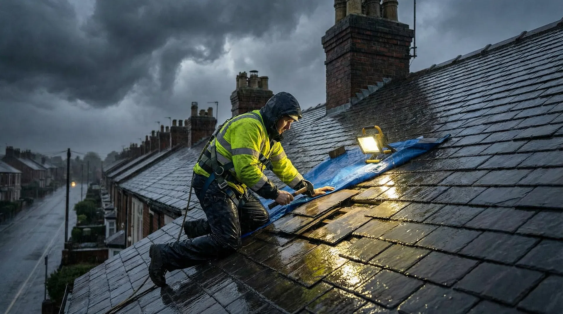 Emergency roof repair